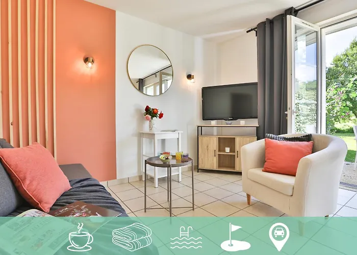 ღ L'oasis Du Golf - Paisible Maison Proche * Talmont-Saint-Hilaire